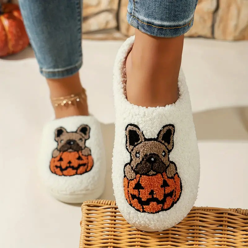 Comfy Halloween Slippers