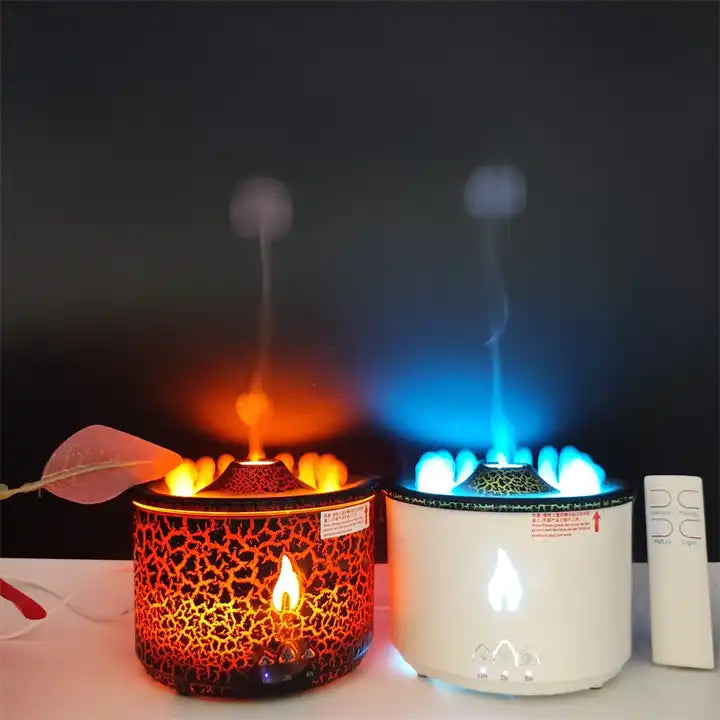 AIR FLAME VOLCANO HUMIDIFIER™ WITH 2 SPRAY MODE