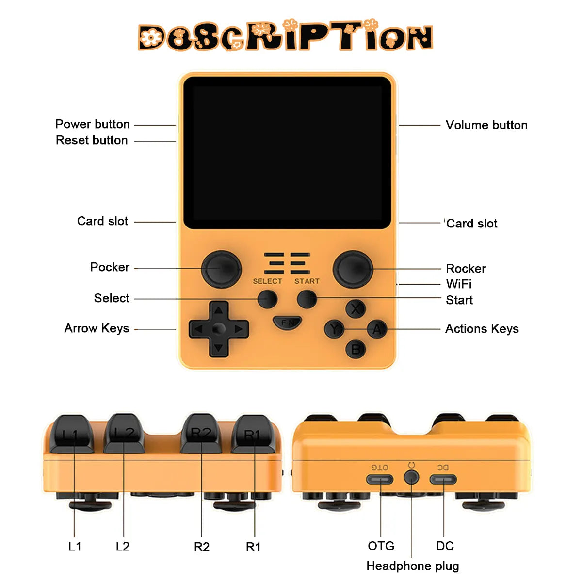 PORTABLE RETRO GAMING CONSOLE