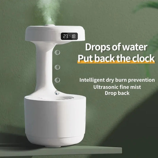 ANTI-GRAVITY HUMIDIFIER™ WITH CLOCK WATER